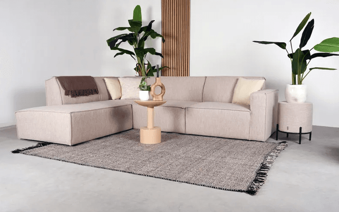 Hovedbilde Trend Collection Troy Puff M Bouclé Natur – ...