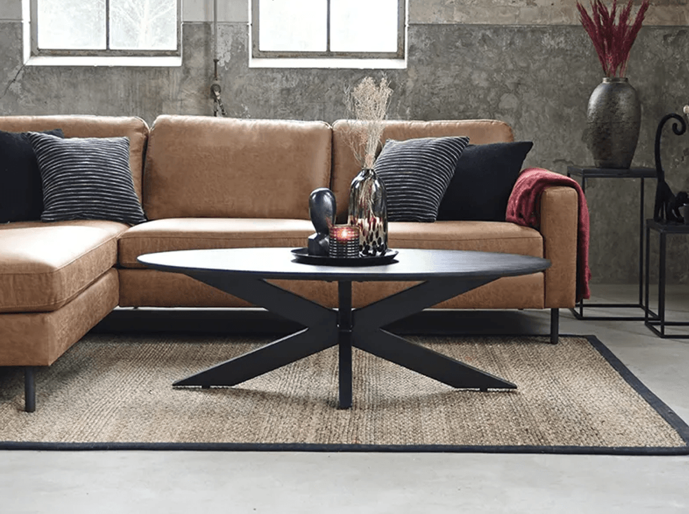 Trend Collection Zion Sofabord Svart 130 cm