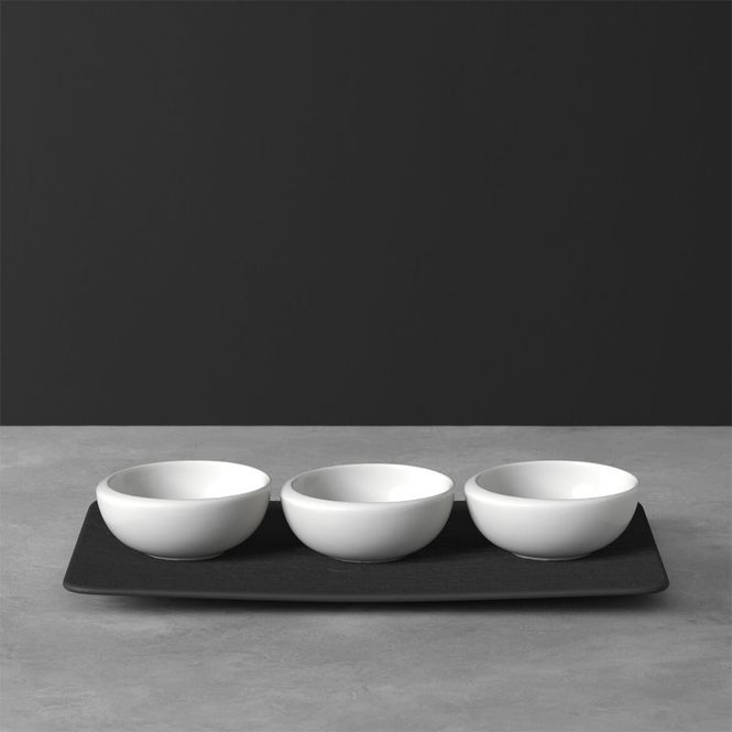 Hovedbilde Villeroy & Boch NewMoon Dipbolle 4-deler sett