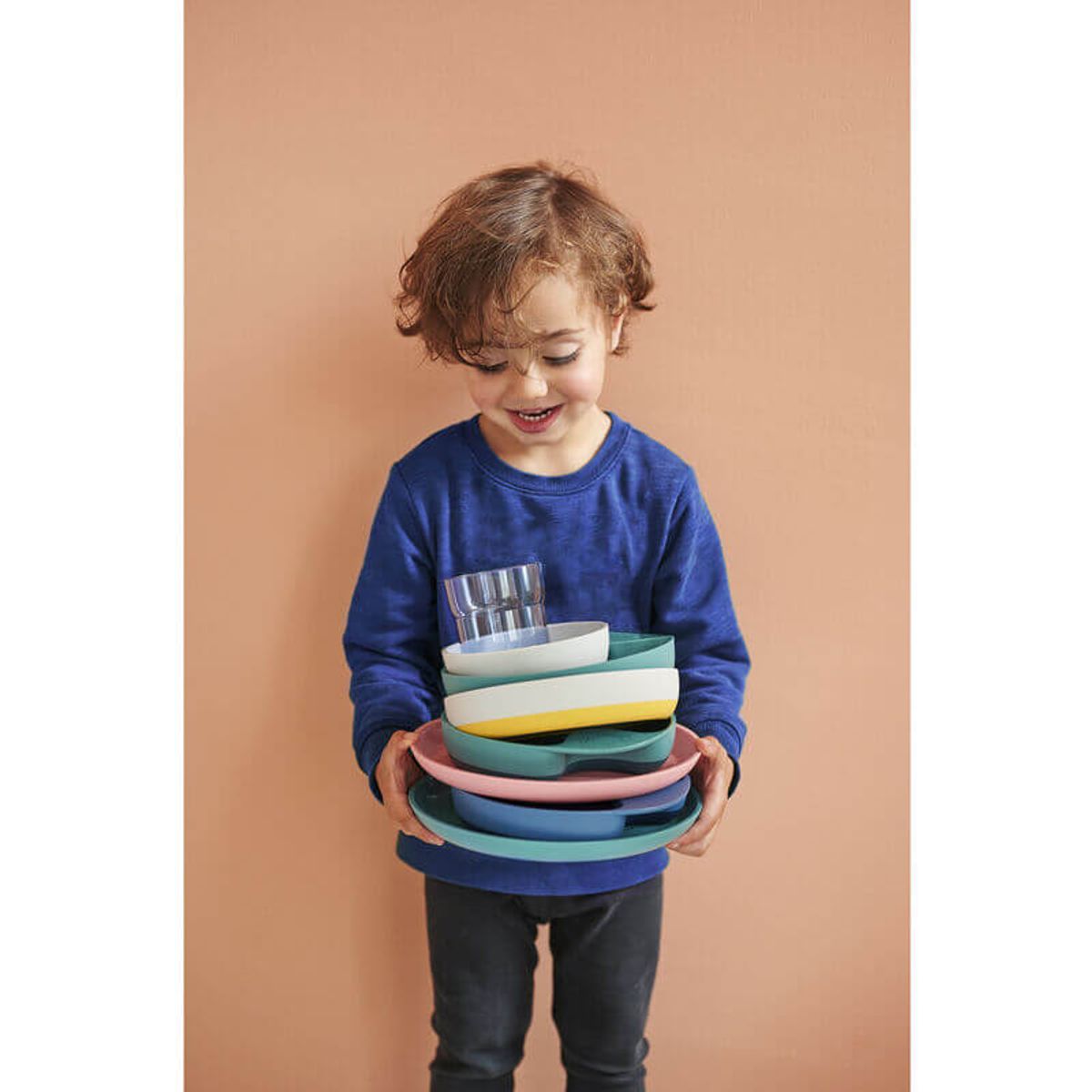 Mepal Mio Nybegynnertallerken Flowers & Butterflies