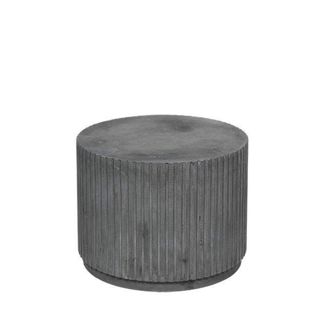 Hovedbilde Broste Copenhagen Podium Rillo H42 cm Kull