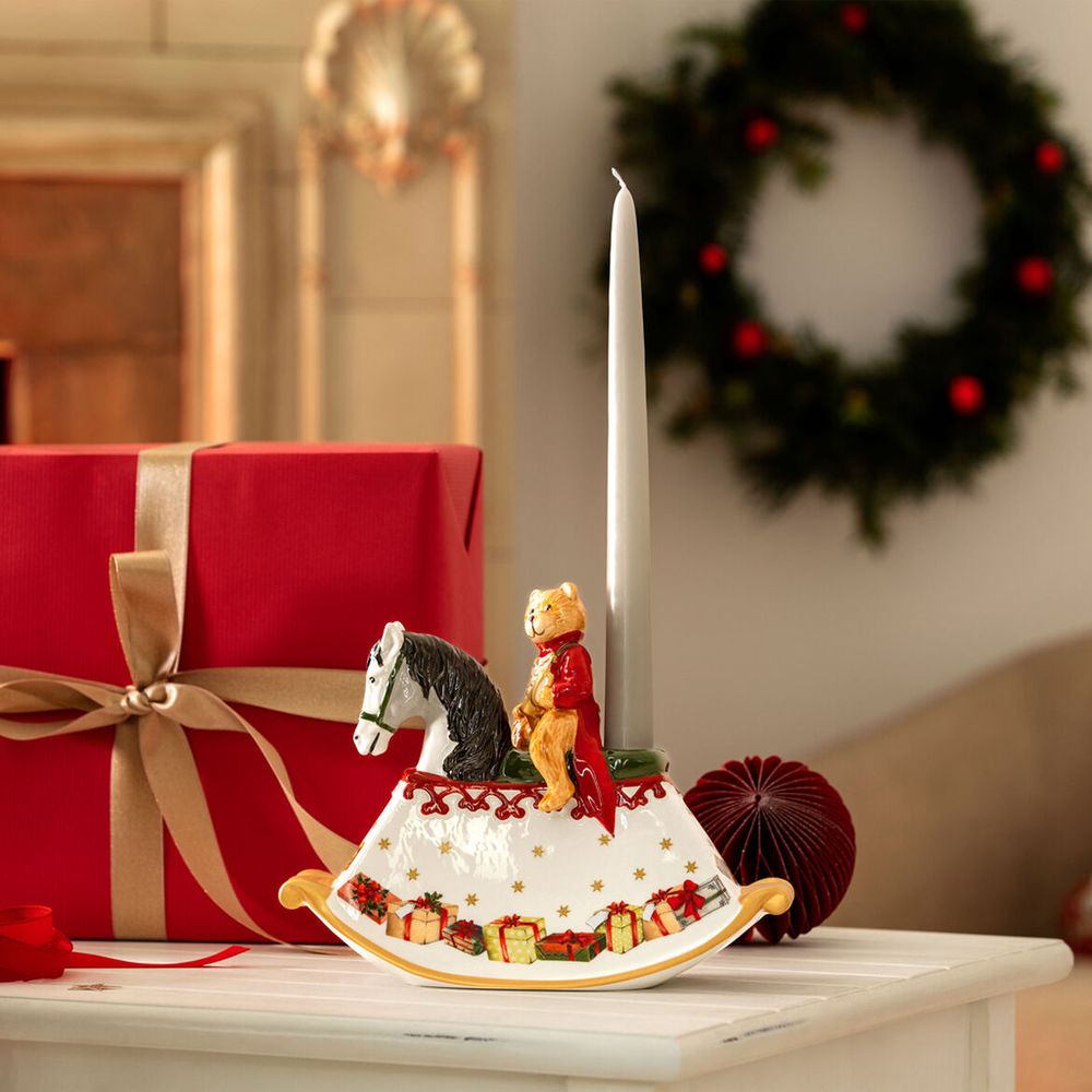 Villeroy & Boch Christmas Toys gyngehest lysestake