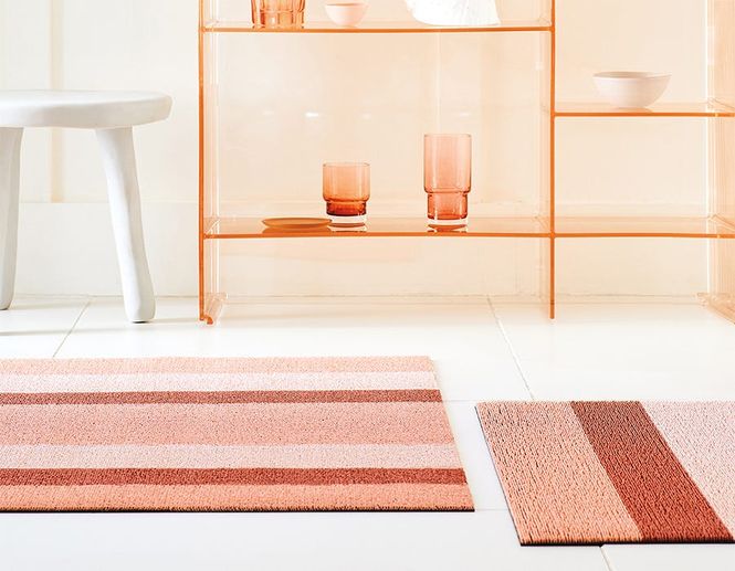Hovedbilde Chilewich Dørmatte Bold Stripe Peach 46x71 cm