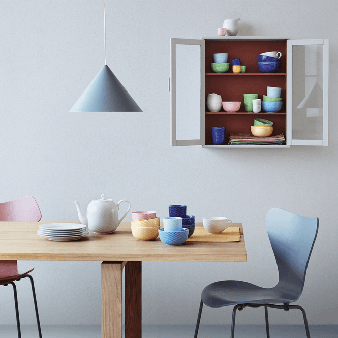 Hovedbilde Lyngby Porcelæn Rhombe Color Skål Gul Ø11 cm