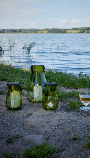 Hovedbilde Holmegaard Design with Light Lanterne Olivengrønn ...
