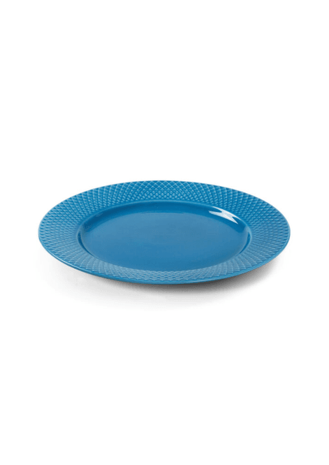 Hovedbilde Lyngby Porcelæn Rhombe Color Middagstallerken Blå ...