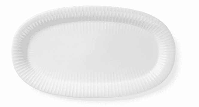 Hovedbilde Kähler Hammershøi Oval Serveringsfat 40x22.5 cm