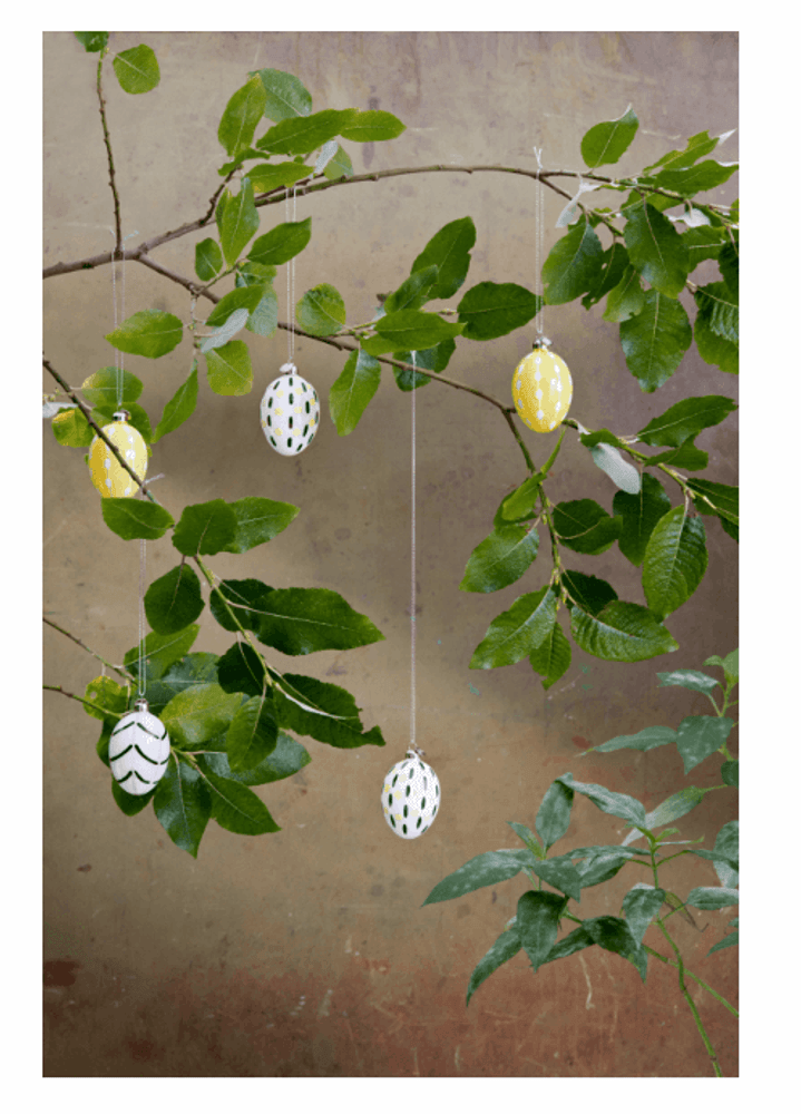 Holmegaard Souvenir Easter Påskeoppheng Seed H7.5 cm