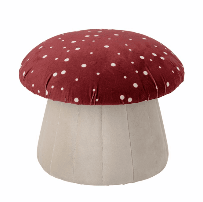 Hovedbilde Bloomingville MINI Lue Puff Rød