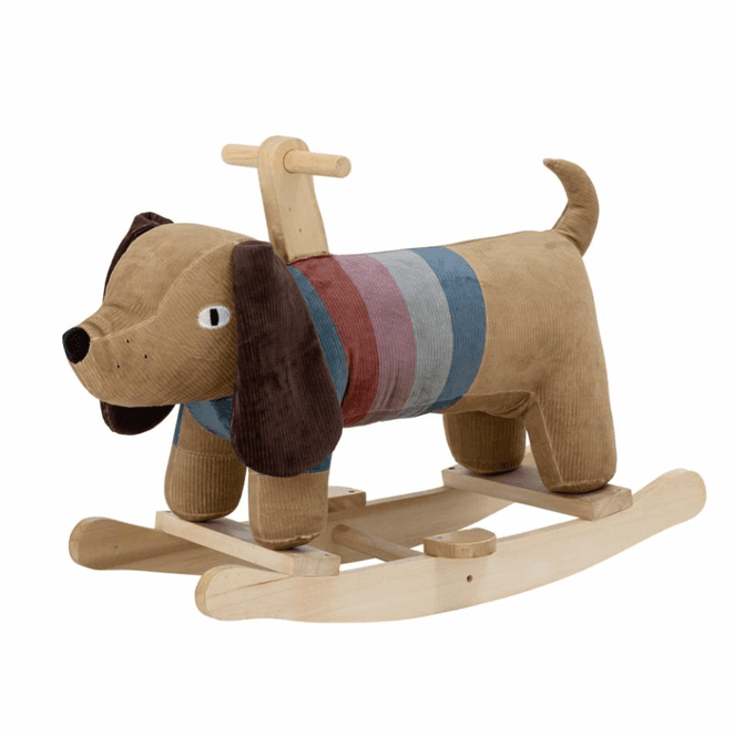 Hovedbilde Bloomingville MINI Charlie Gyngeleke Hund Brun