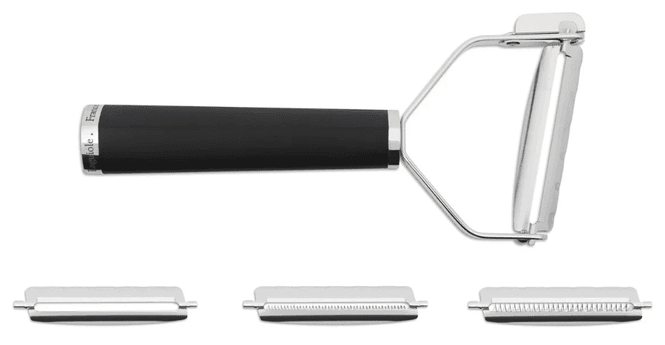 Hovedbilde KAI T-form skreller sett (4 kniver)