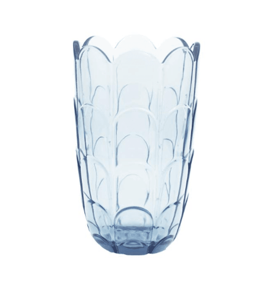 Holmegaard Lily Vase blue irus 19 cm