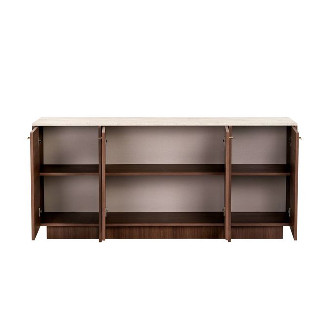 Hovedbilde Nordure Varen konsollbord – Travertine / Milano ...