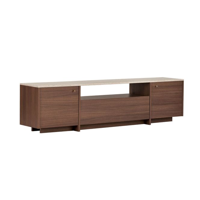 Hovedbilde Nordure Alvar TV-benk – Travertine / Milano ...