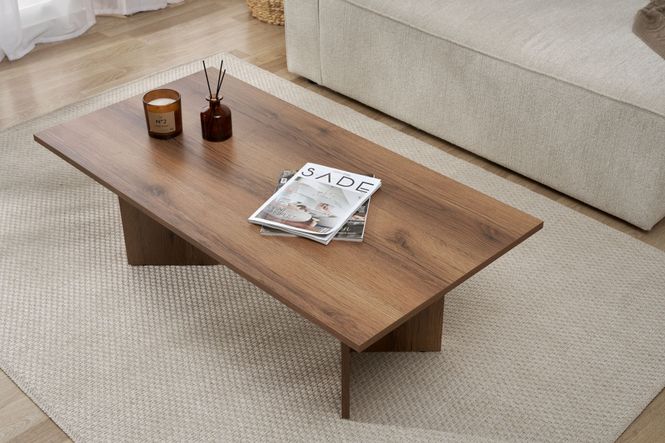 Hovedbilde Nordure Sabin sofabord – VNT Walnut