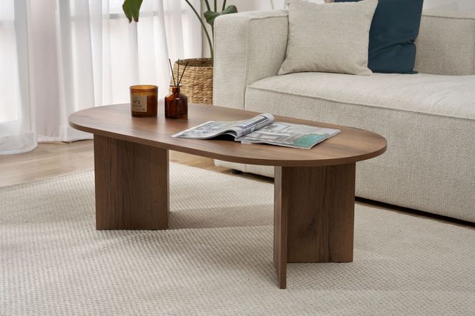 Hovedbilde Nordure Sable sofabord – VNT Walnut