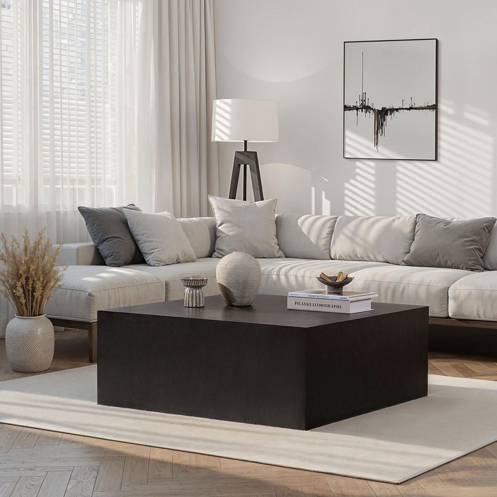 Nordure Prizma sofabord – Wood Black