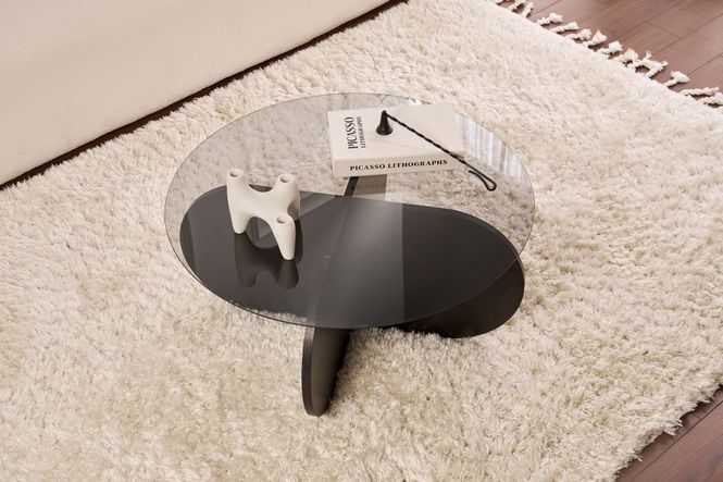 Hovedbilde Nordure Aeris sofabord – Wood Black / Fume