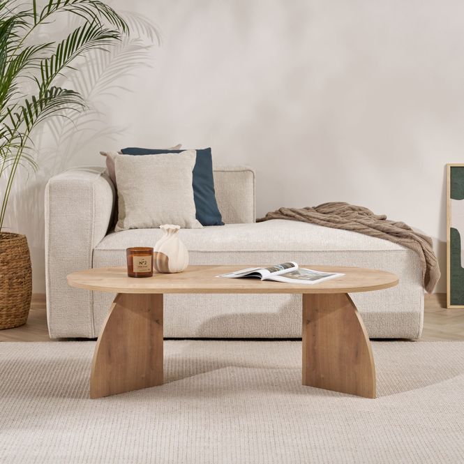 Hovedbilde Nordure Melina sofabord – Sapphire Oak