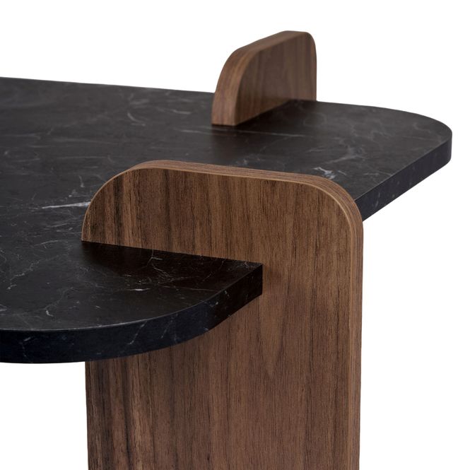 Hovedbilde Nordure Renard sofabord – Lotus/Venezia Walnut