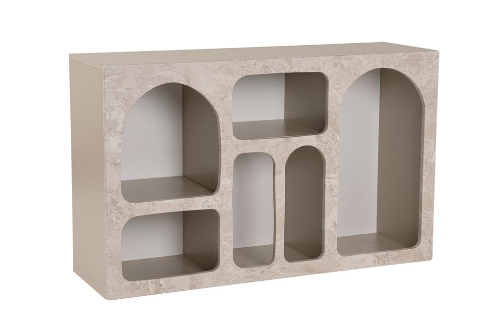 Nordure Liva 120 konsollbord – Traverten Marble / Sandstone