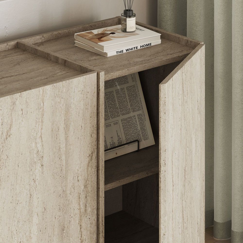 Nordure Dorma konsollbord – Travertine
