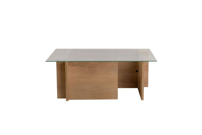 Hovedbilde Nordure Vetrino sofabord – Honey Oak