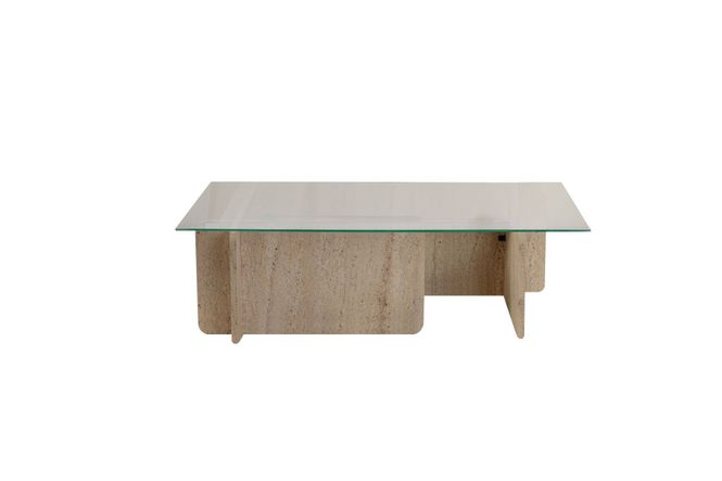 Hovedbilde Nordure Flavio sofabord – Travertine