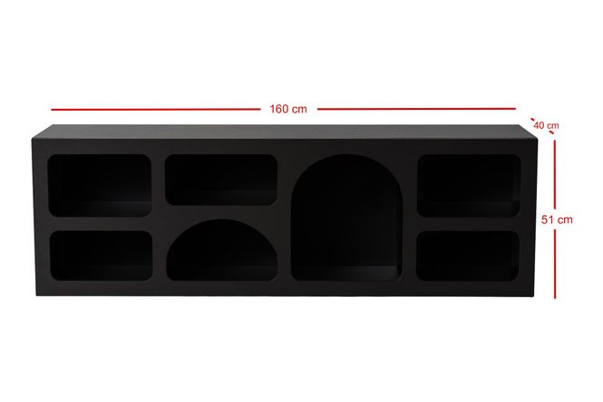Hovedbilde Nordure Ferlis konsollbord – svart