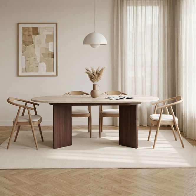 Hovedbilde Nordure Sorell uttrekkbart spisebord – ...
