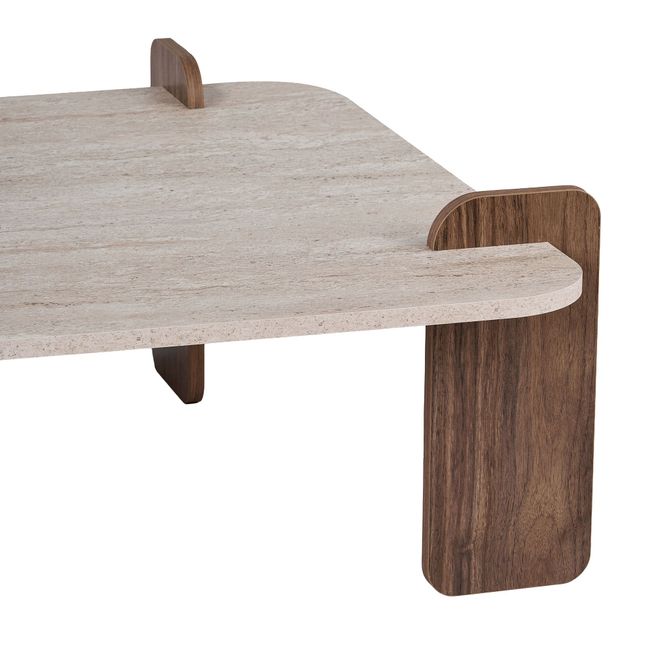 Hovedbilde Nordure Marais sofabord – Travertine/Venezia ...