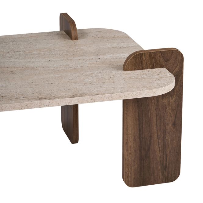 Hovedbilde Nordure Renard sofabord – Travertine/Venezia ...
