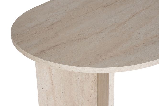 Hovedbilde Nordure Sablin spisebord – Travertine