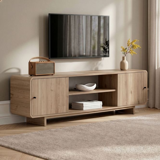 Hovedbilde Nordure Mirel TV-benk – Sepet Oak