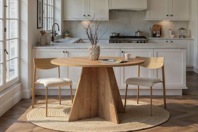 Hovedbilde Nordure Virella spisebord – Sapphire Oak