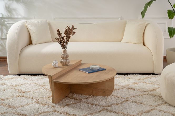 Hovedbilde Nordure Orion sofabord – Honey Oak