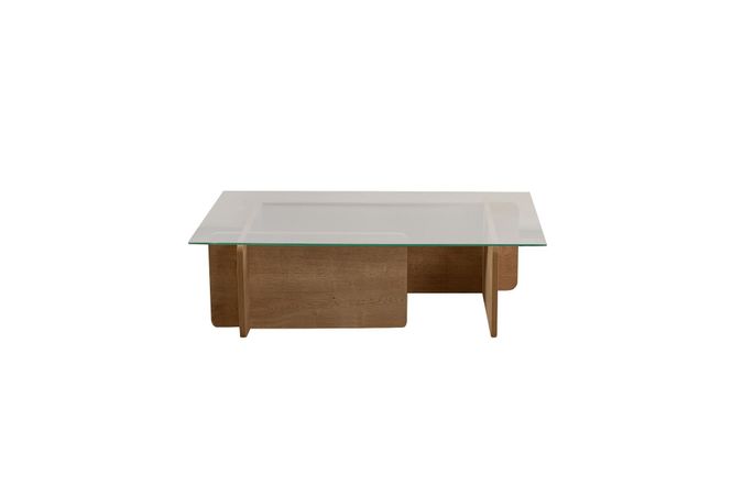Hovedbilde Nordure Flavio sofabord – Honey Oak