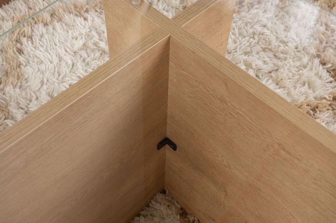 Hovedbilde Nordure Vetrino sofabord – Honey Oak