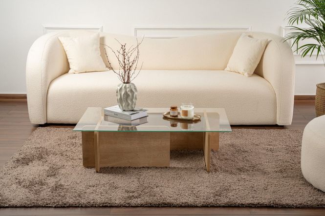 Hovedbilde Nordure Flavio sofabord – Honey Oak