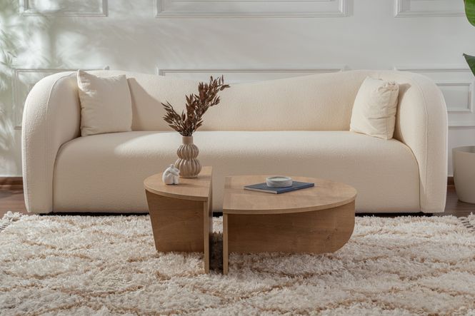 Hovedbilde Nordure Orion sofabord – Honey Oak