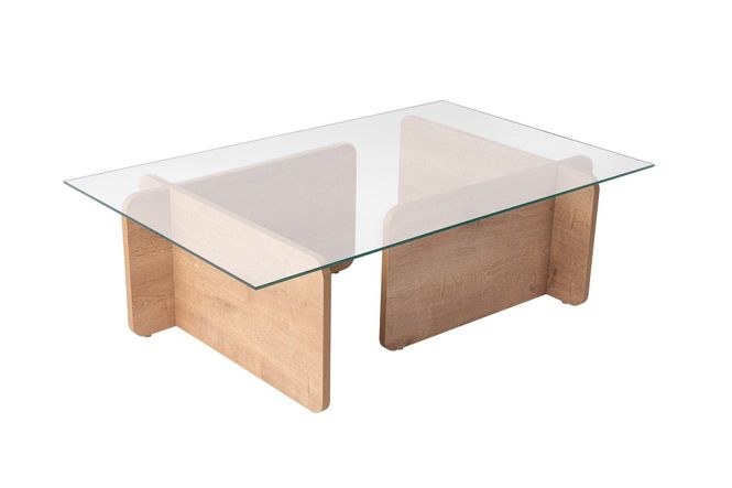 Hovedbilde Nordure Flavio sofabord – Honey Oak