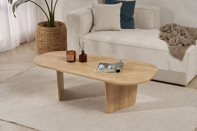 Hovedbilde Nordure Ovalis sofabord – Oak