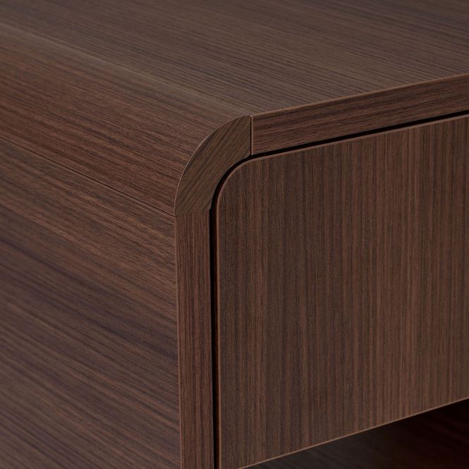 Hovedbilde Nordure Parila nattbord – Milano Walnut