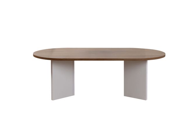 Hovedbilde Nordure Sable sofabord – Venezia Walnut / hvit