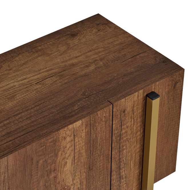 Hovedbilde Nordure Nexus TV-benk – Barok Walnut Gold