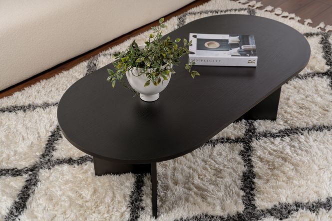 Hovedbilde Nordure Sable sofabord – Wood Black