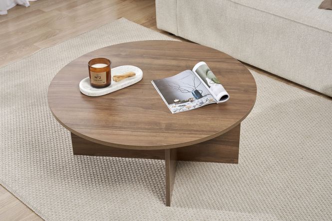 Hovedbilde Nordure Soleil sofabord – Venezia Walnut
