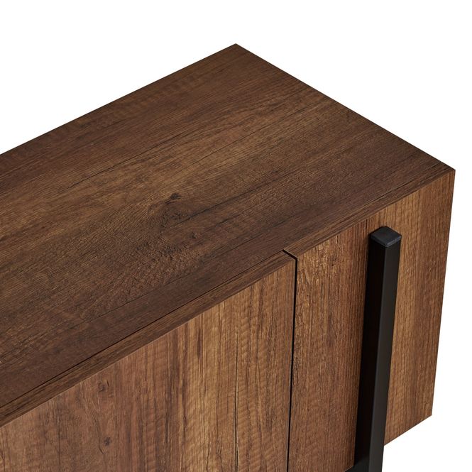 Hovedbilde Nordure Nexus TV-benk – Barok Walnut / svart