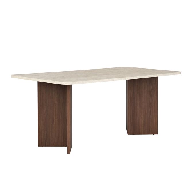 Hovedbilde Nordure Linza spisebord – Travertine / Milano ...