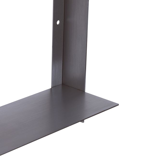 Hovedbilde Hübsch Acier reol 41x11x46 cm – børstet stål